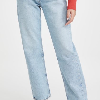 Women's Ankle Jeans | AGOLDE 90s Mid Rise Straight Jeans - SX91065